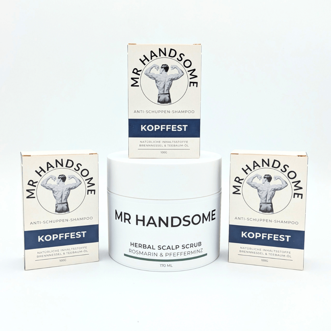 Anti-Schuppen-Routine