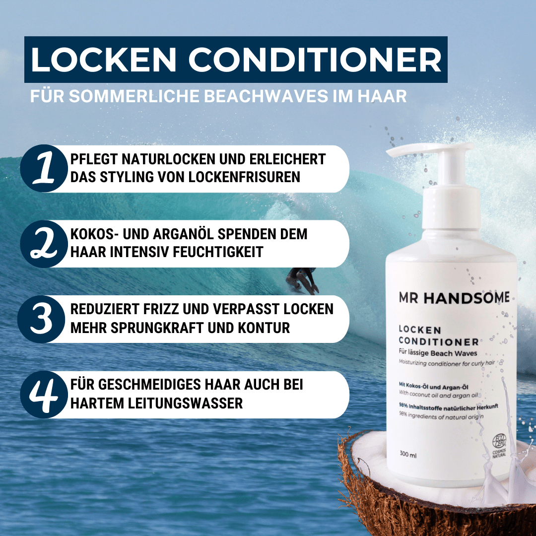 Vorteile des Locken Conditioner für Männer von Mr Handsome