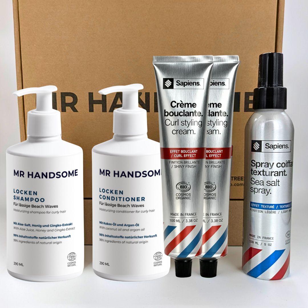 Locken & Beachwaves Set | Pflege- und Stylingsystem