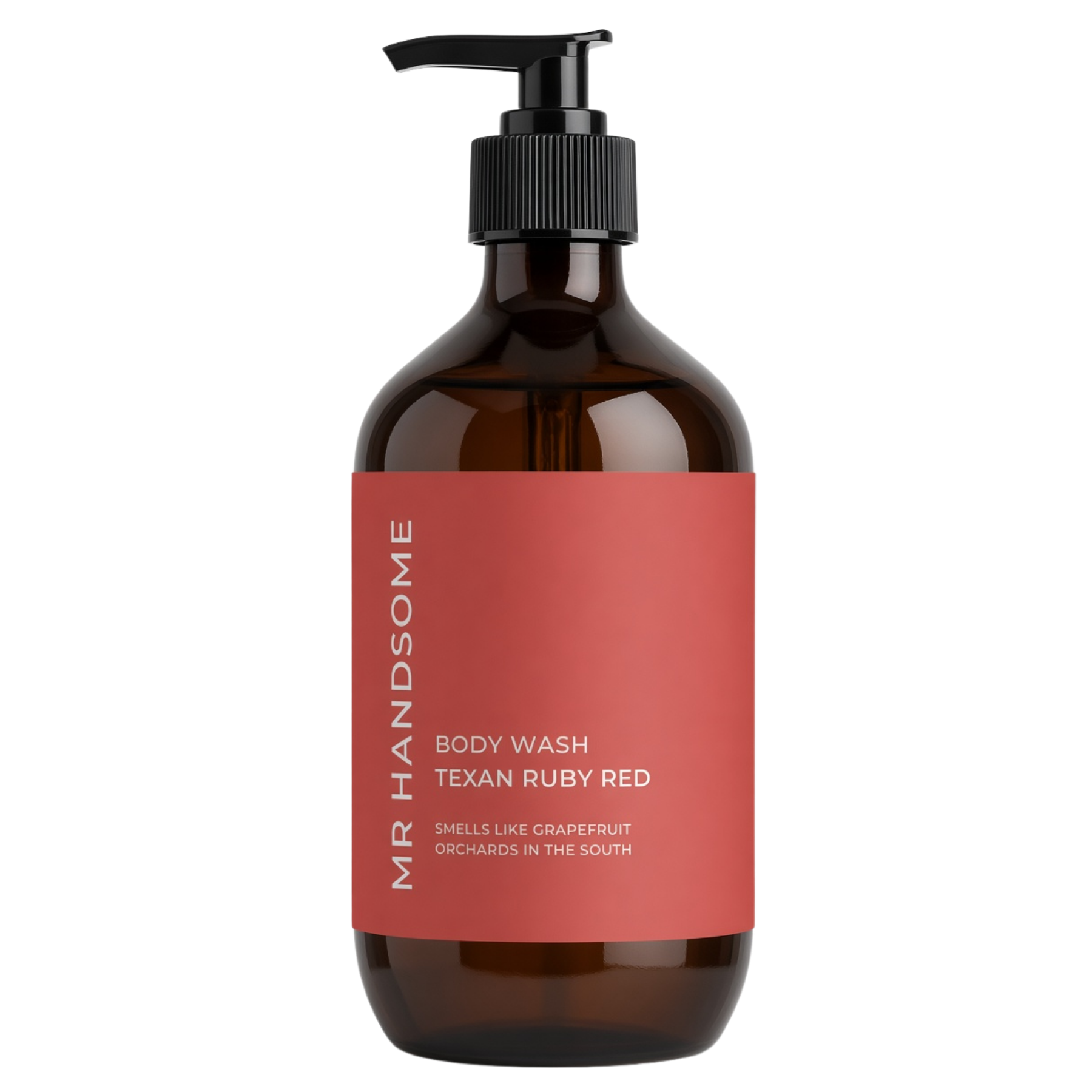 Body Wash Texan Ruby Red with Grapefruit Scent by MR HANDSOME