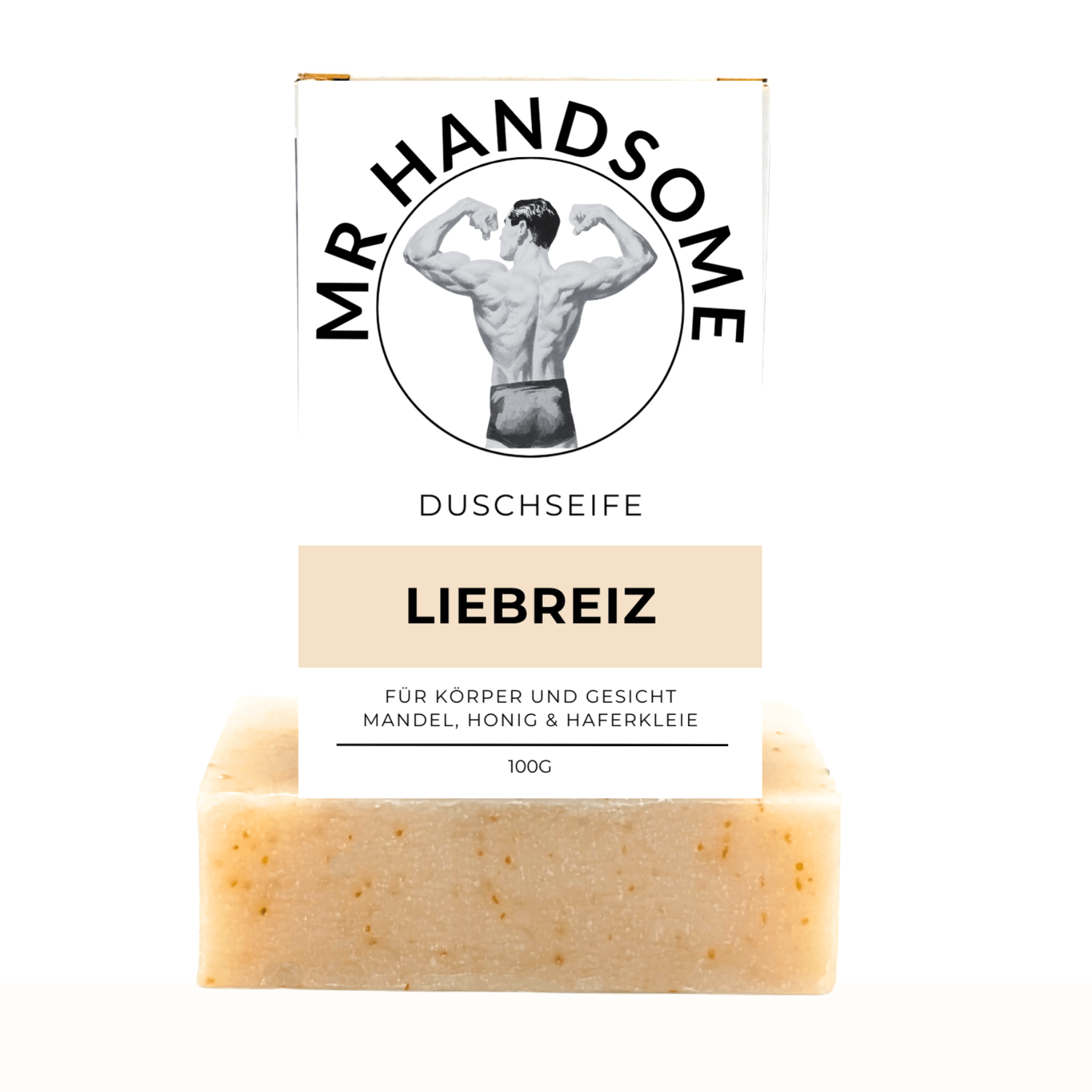 Liebreiz Seife mit Mandel und Honig von MR HANDSOME