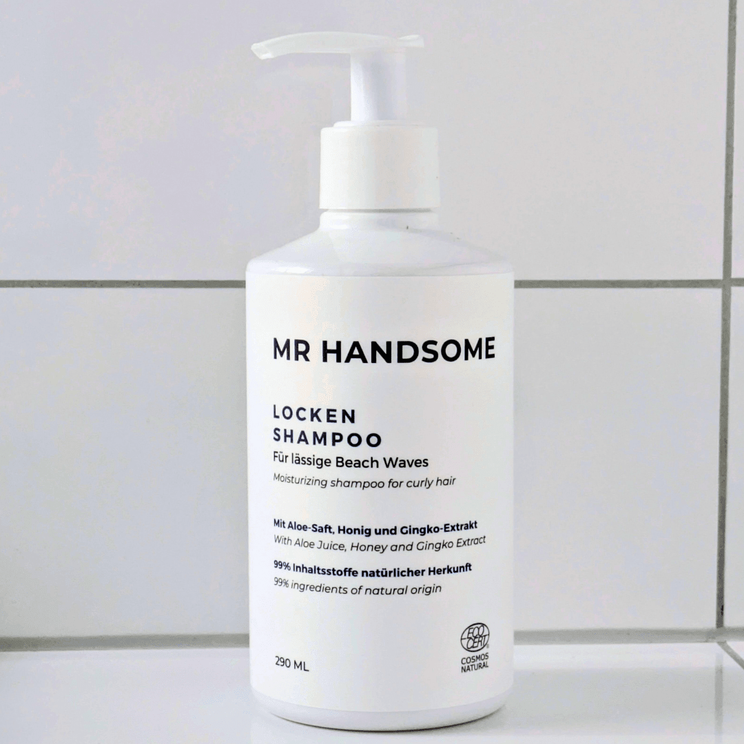 Curl shampoo for men