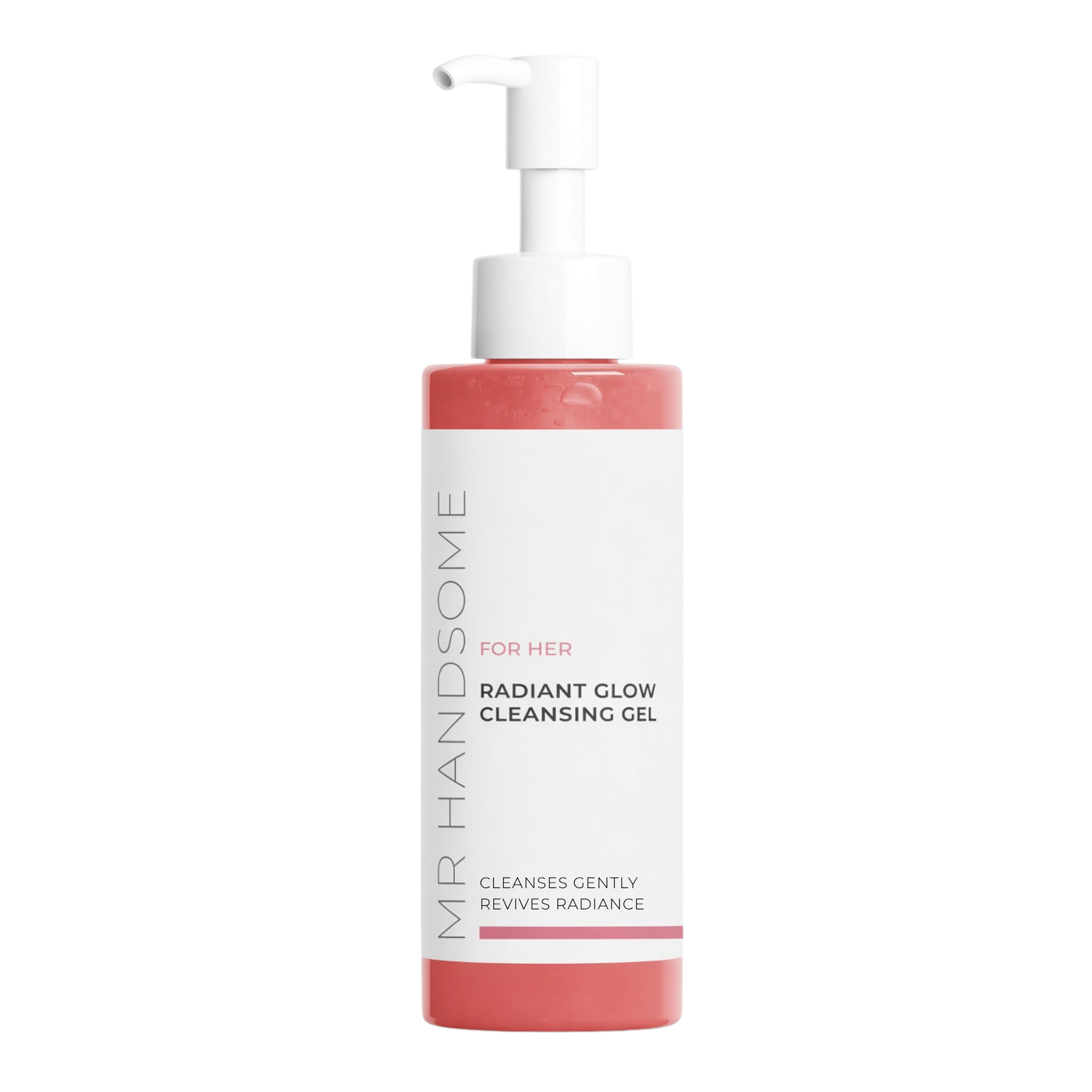 Image of the Radiant Glow Cleansing Gel for women with combination, oily and blemish-prone skin by MR HANDSOME FOR HER