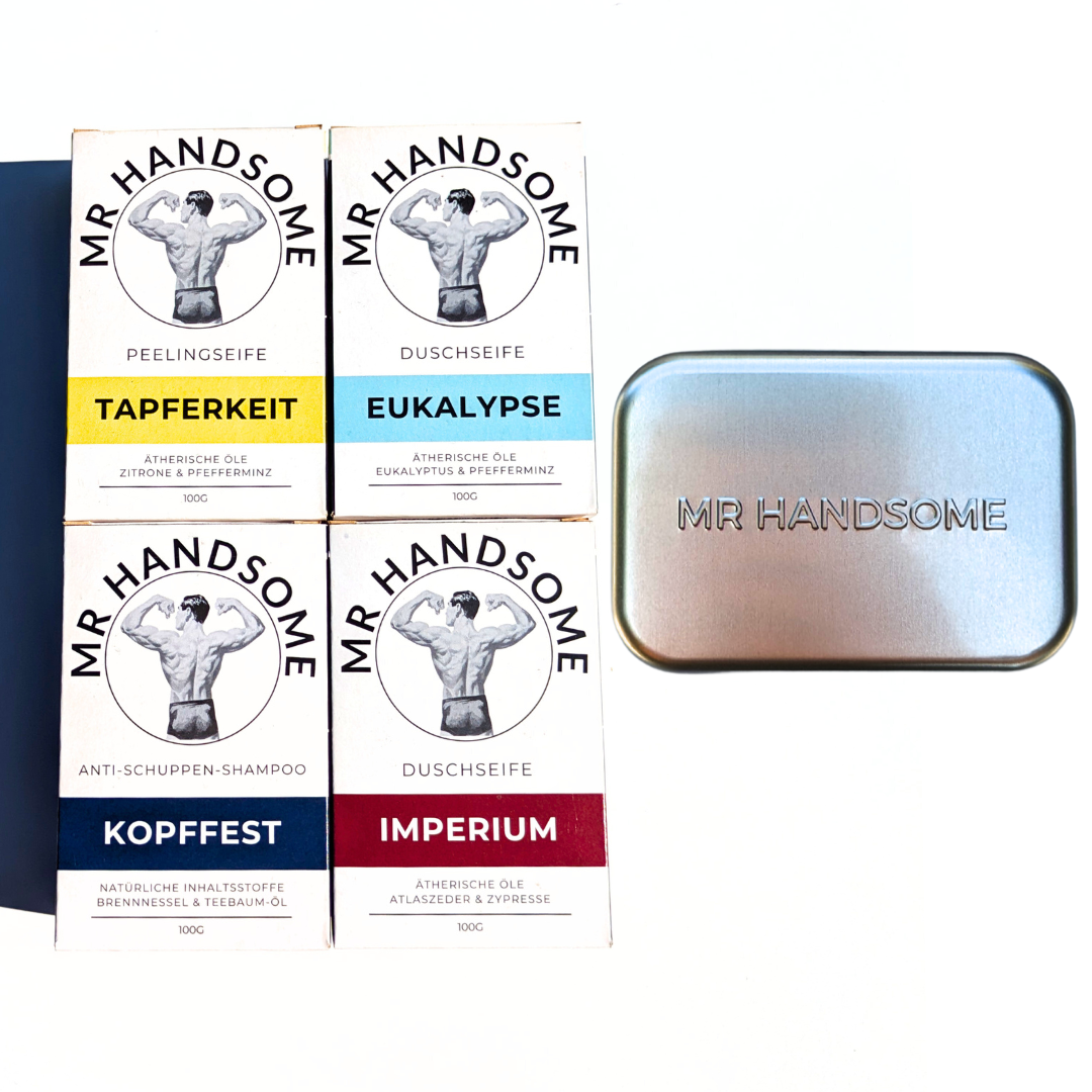 Mr Handsome Seifenkiste mit Seifendose