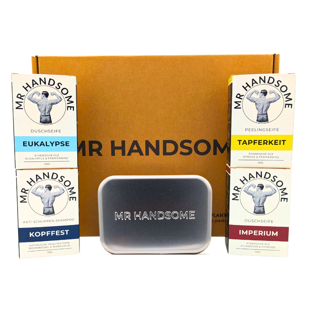 Mr Handsome Seifenkiste mit Seifendose