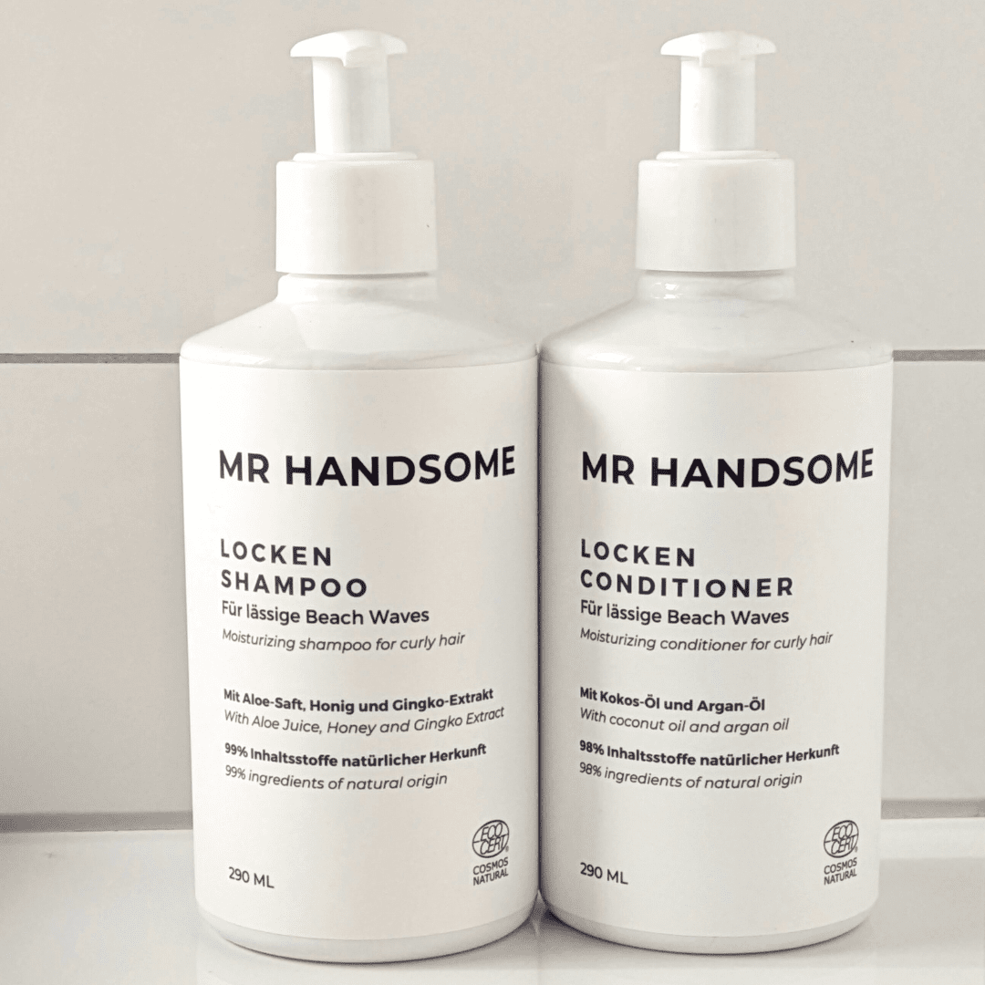 Shampoo und Conditioner für Männer mit Locken