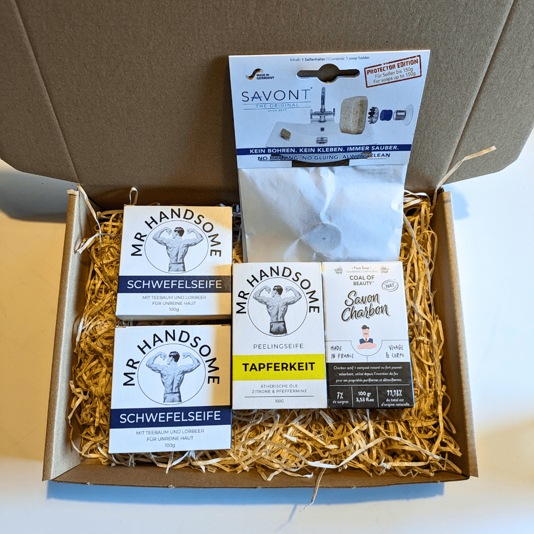 Skincare für unreine Haut am Rücken