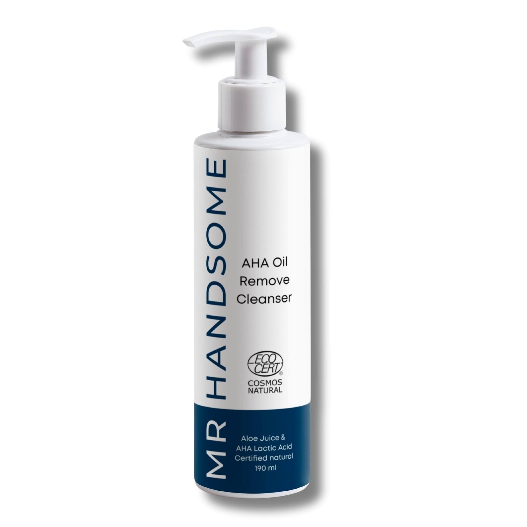 AHA Oil Remove Cleanser - MR HANDSOME