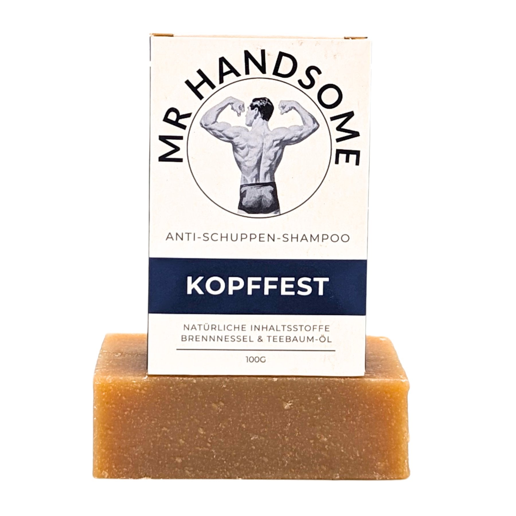 Festes Anti-Schuppen-Shampoo von Mr Handsome