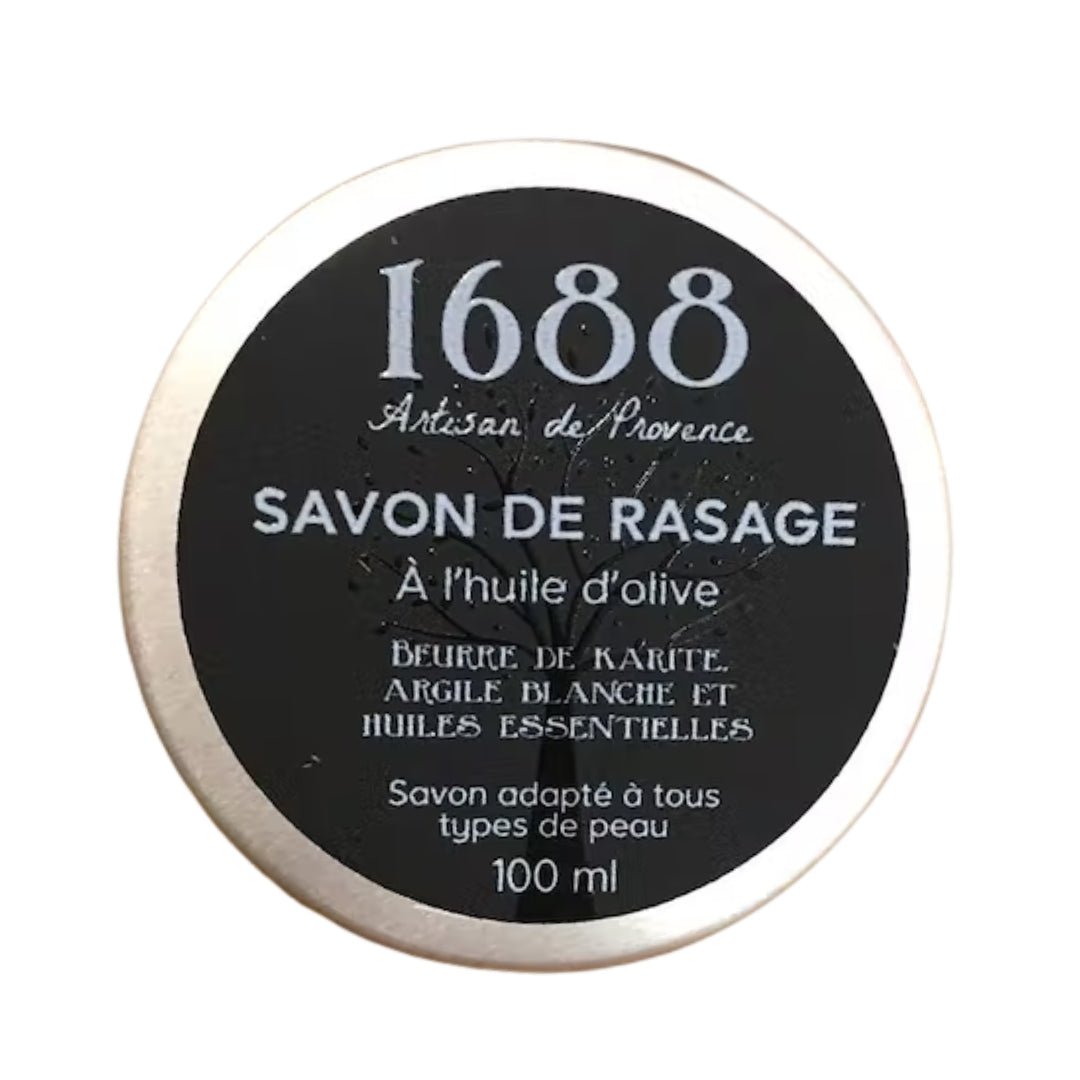Bio Rasierseife 1688 | Savon de Rasage - Le Savonnier des Calanques
