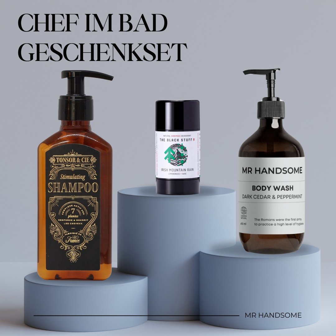 Chef im Bad Geschenkset für Männer