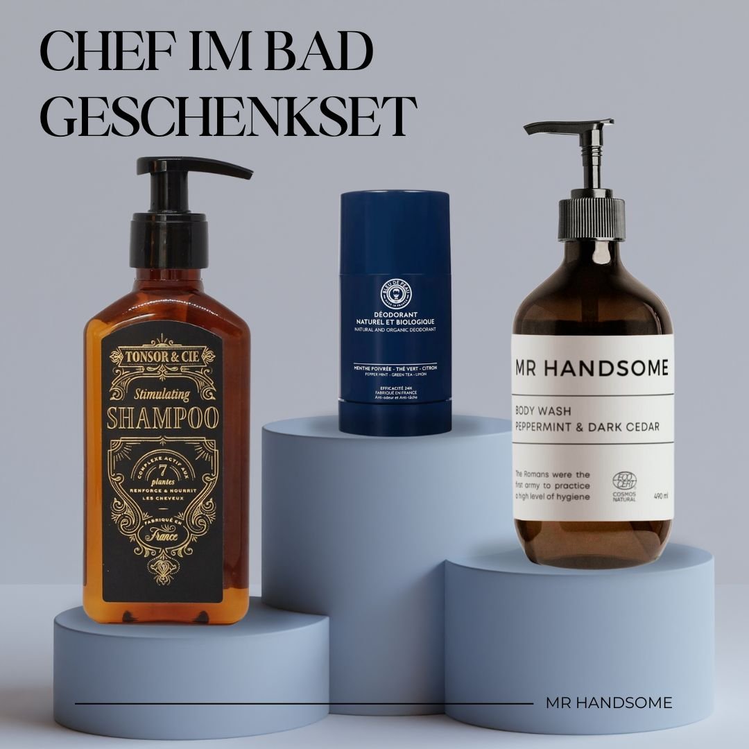 Chef im Bad Geschenkset - MR HANDSOME