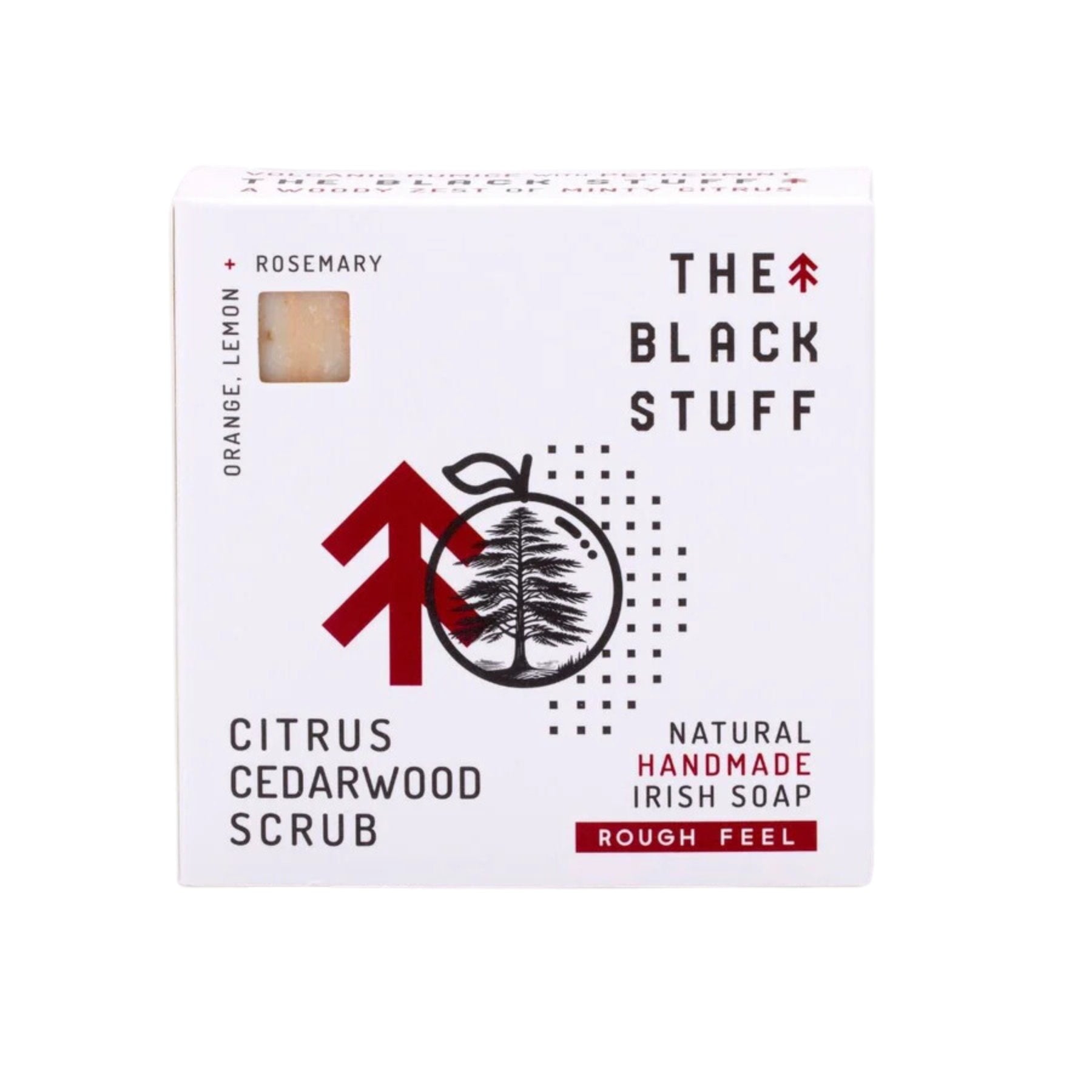 Citrus Cedarwood Scrub von The Black Stuff