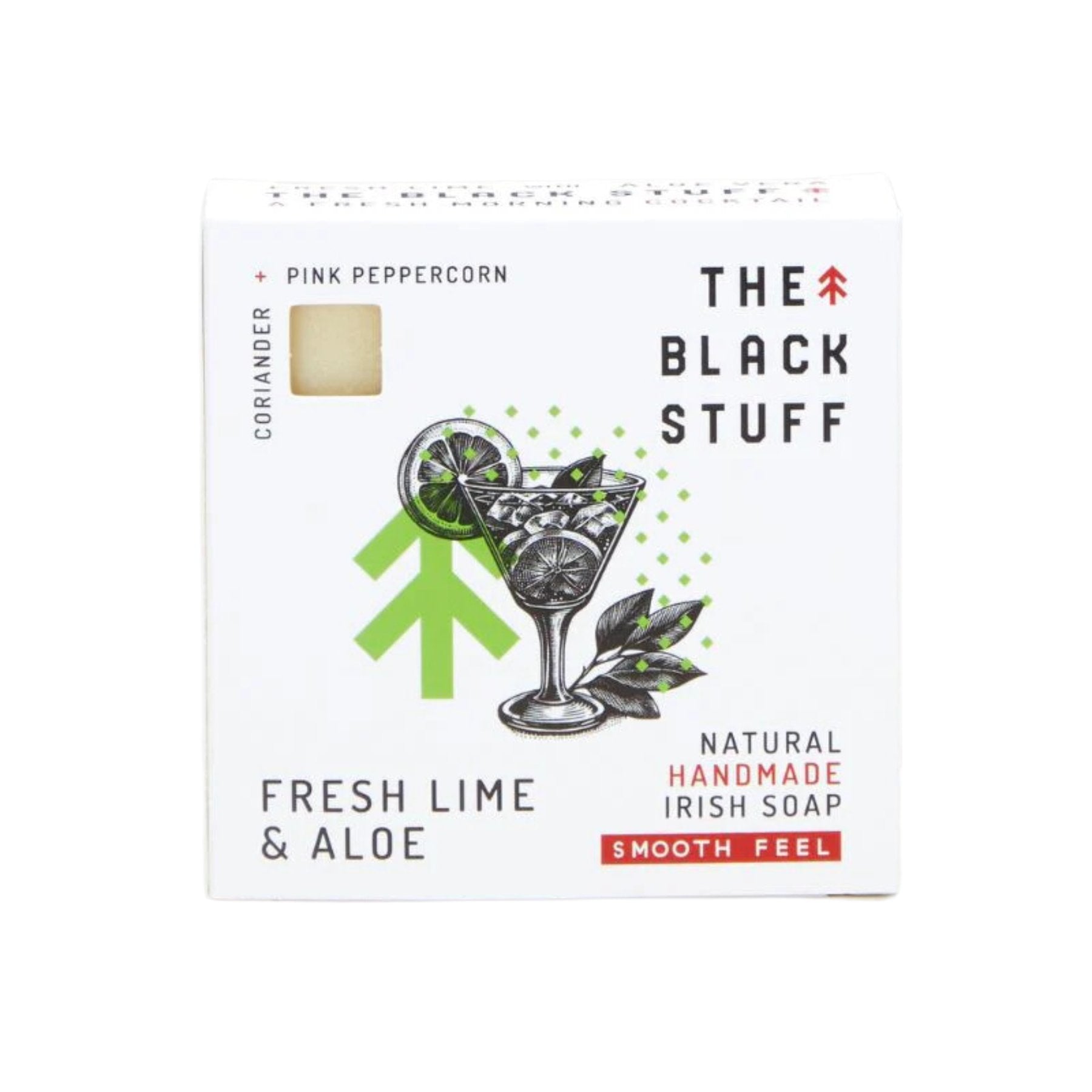 The Black Stuff Fresh Lime and Aloe Seife