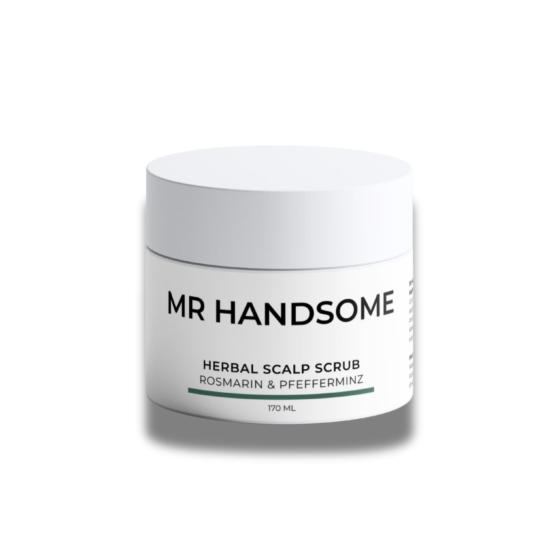 Kopfhautpeeling für Männer