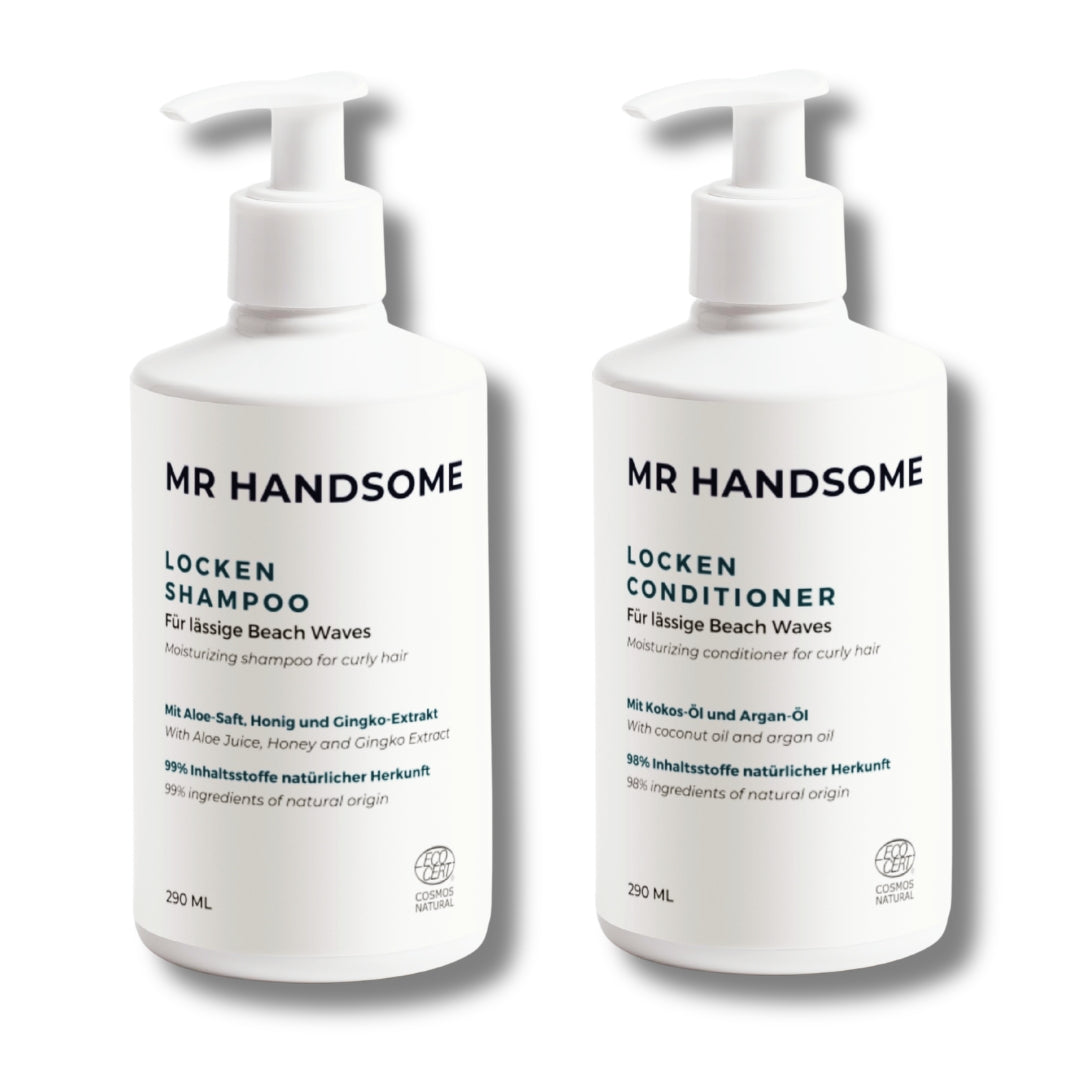 Locken Shampoo und Conditioner für Männer von MR HANDSOME