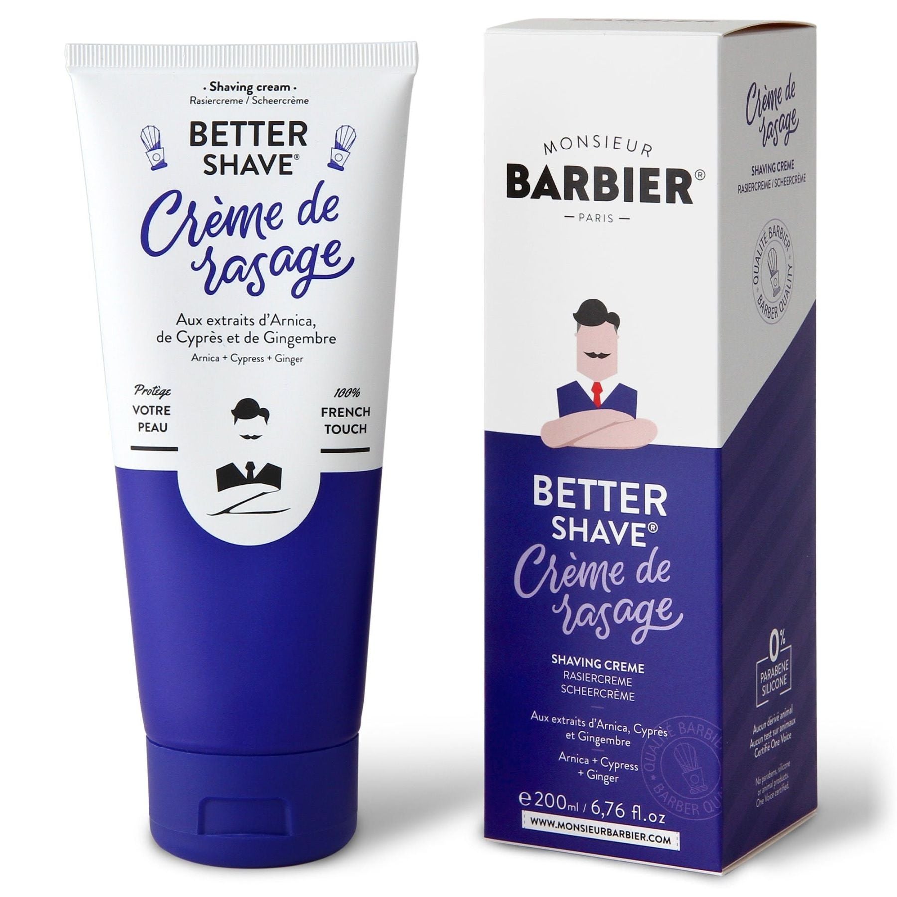 Pariser Rasiercreme | Crème de Rasage - Monsieur Barbier