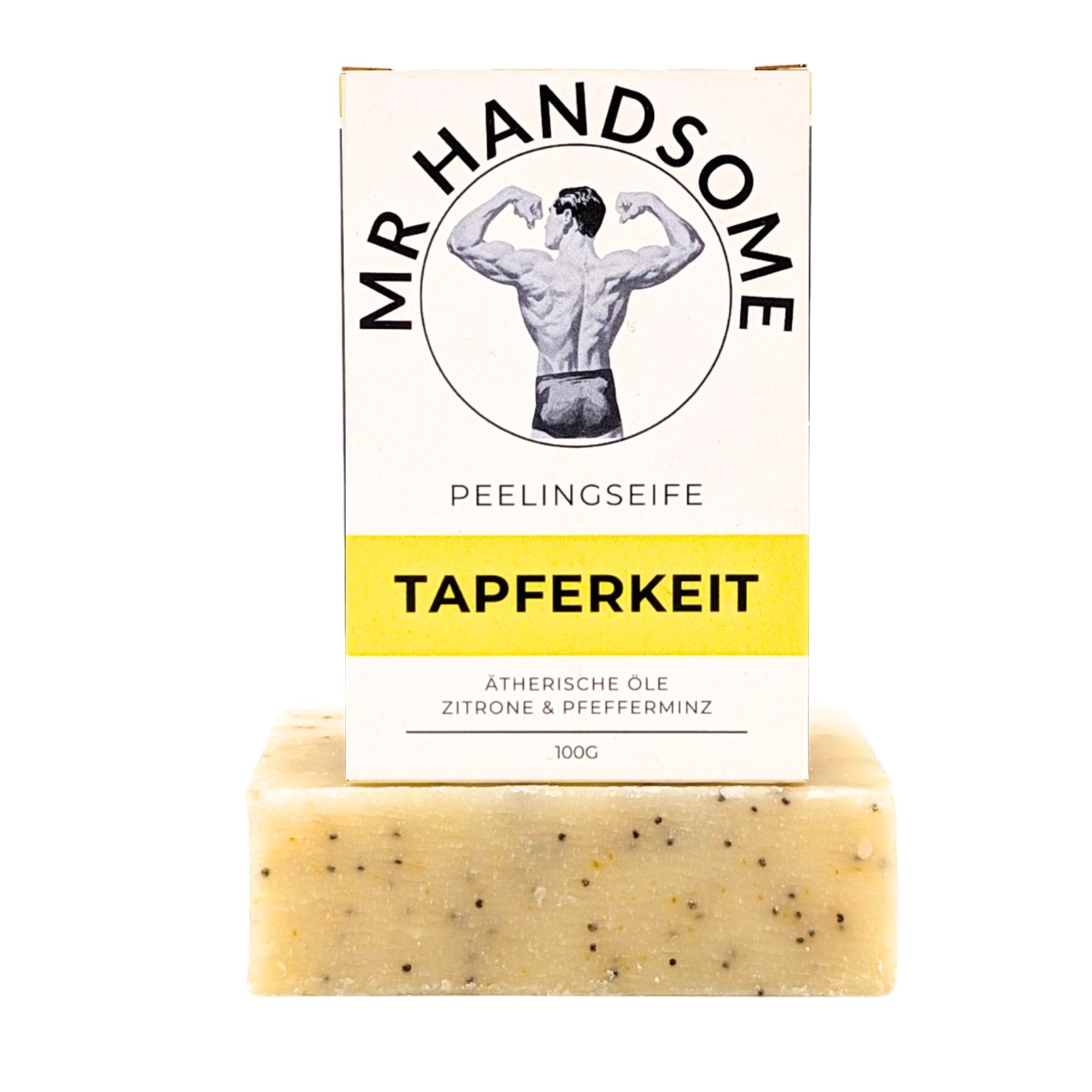 Tapferkeit Peelingseife von Mr Handsome