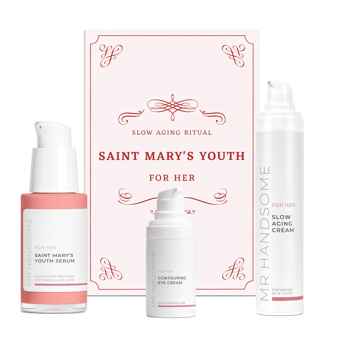 Image of the skincare set for women Saint Mary's Youth Slow Aging Ritual
