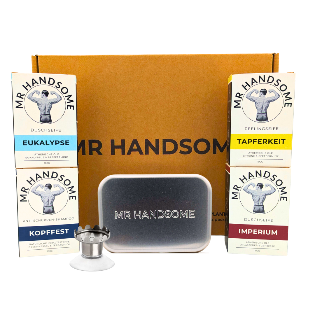 Seifenkiste von Mr Handsome mit Gratis-Seifendose