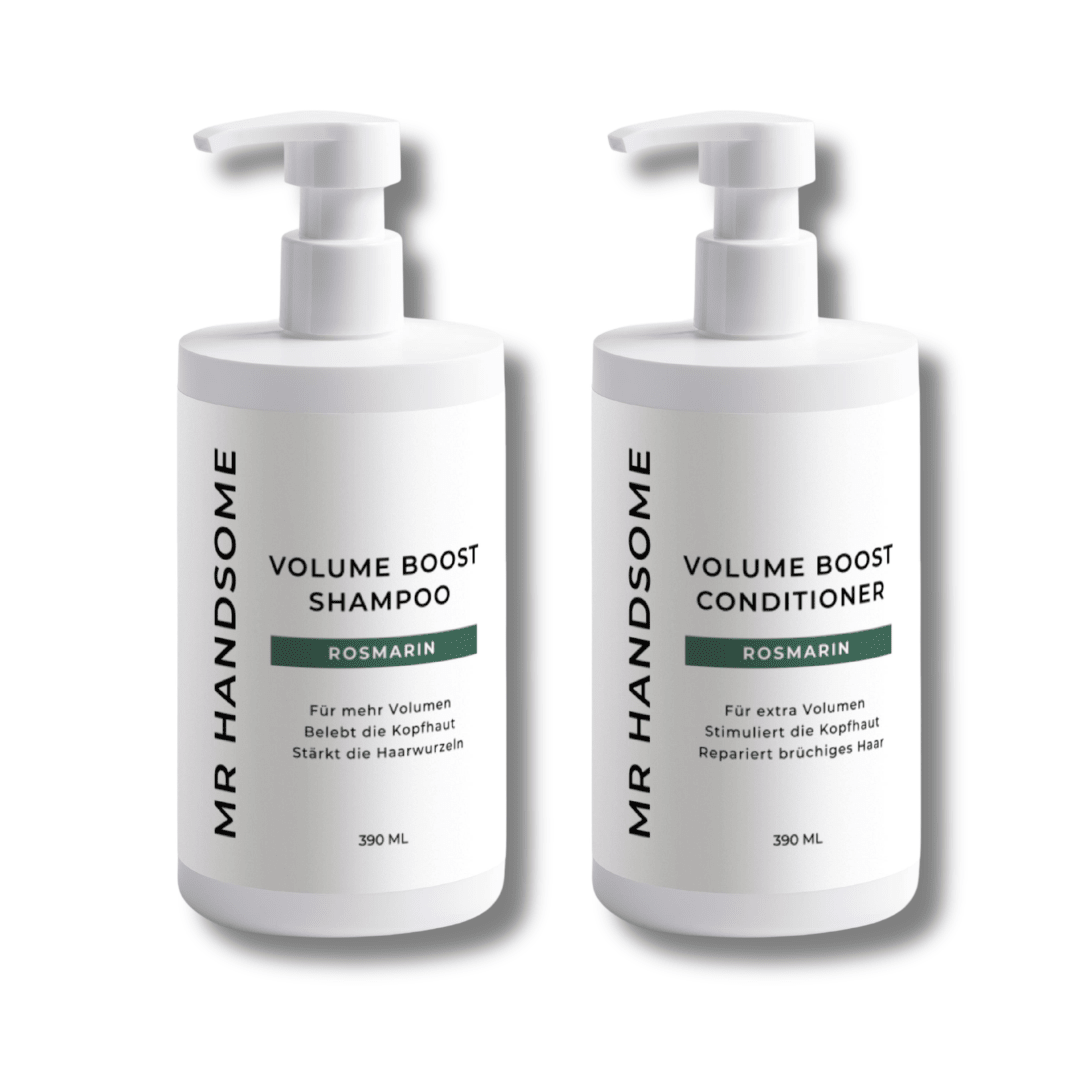 Volume Boost Duo bestehend aus Shampoo und Conditioner für Männer mit feinem und dünnem Haar