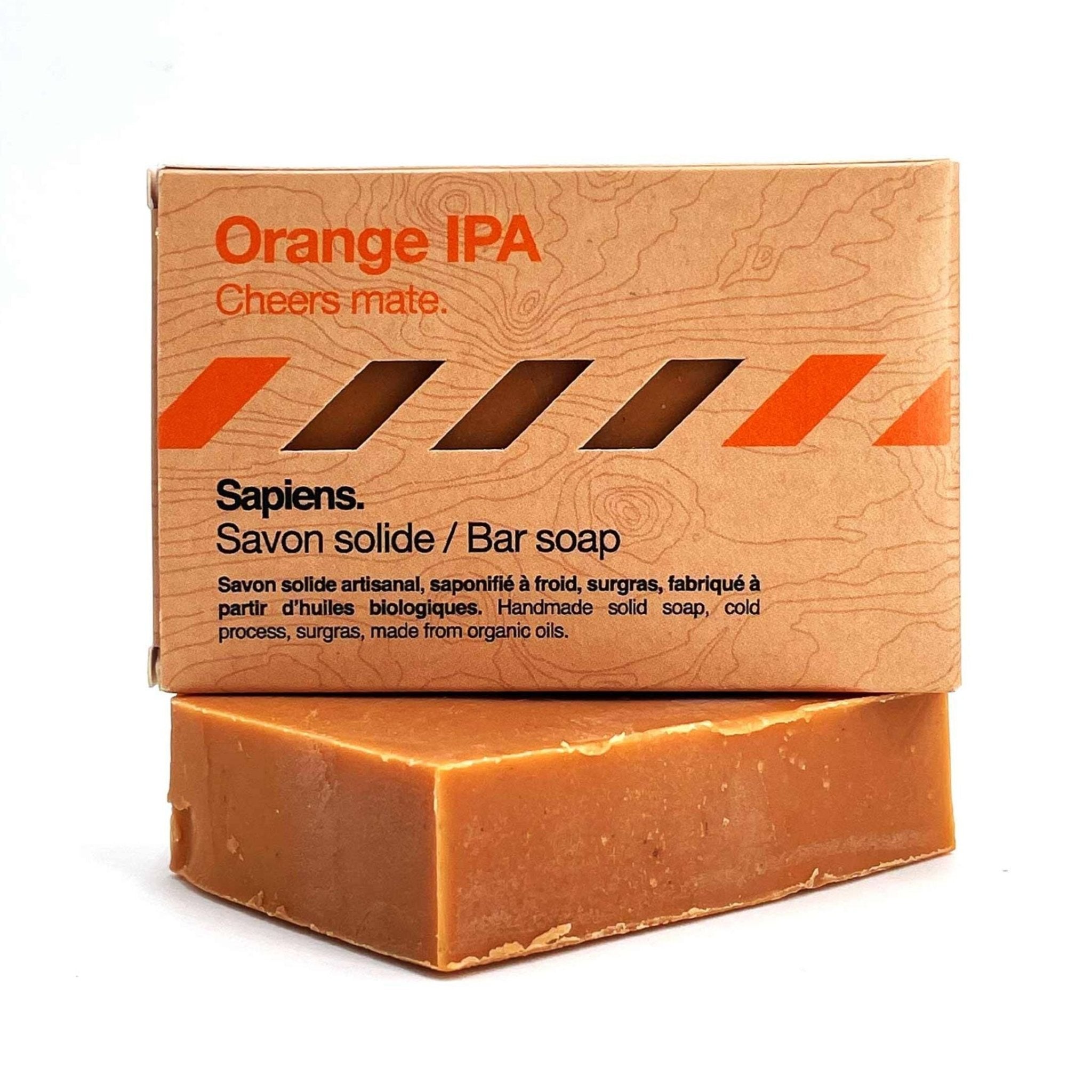 Orange IPA Seife von Sapiens.