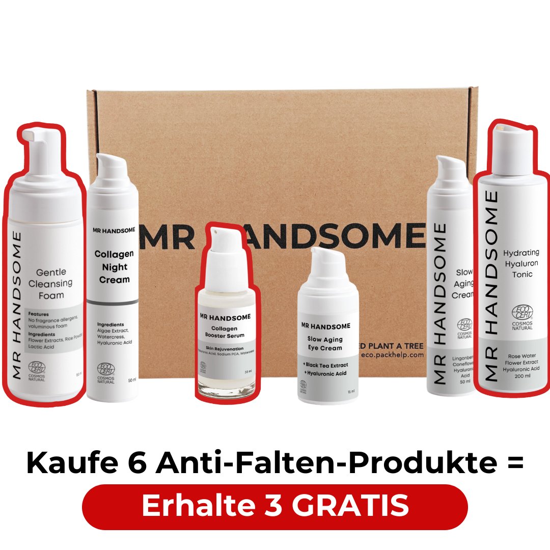 Skincare Routine für trockene und reife Haut | 6-teilig | Naturkosmetik