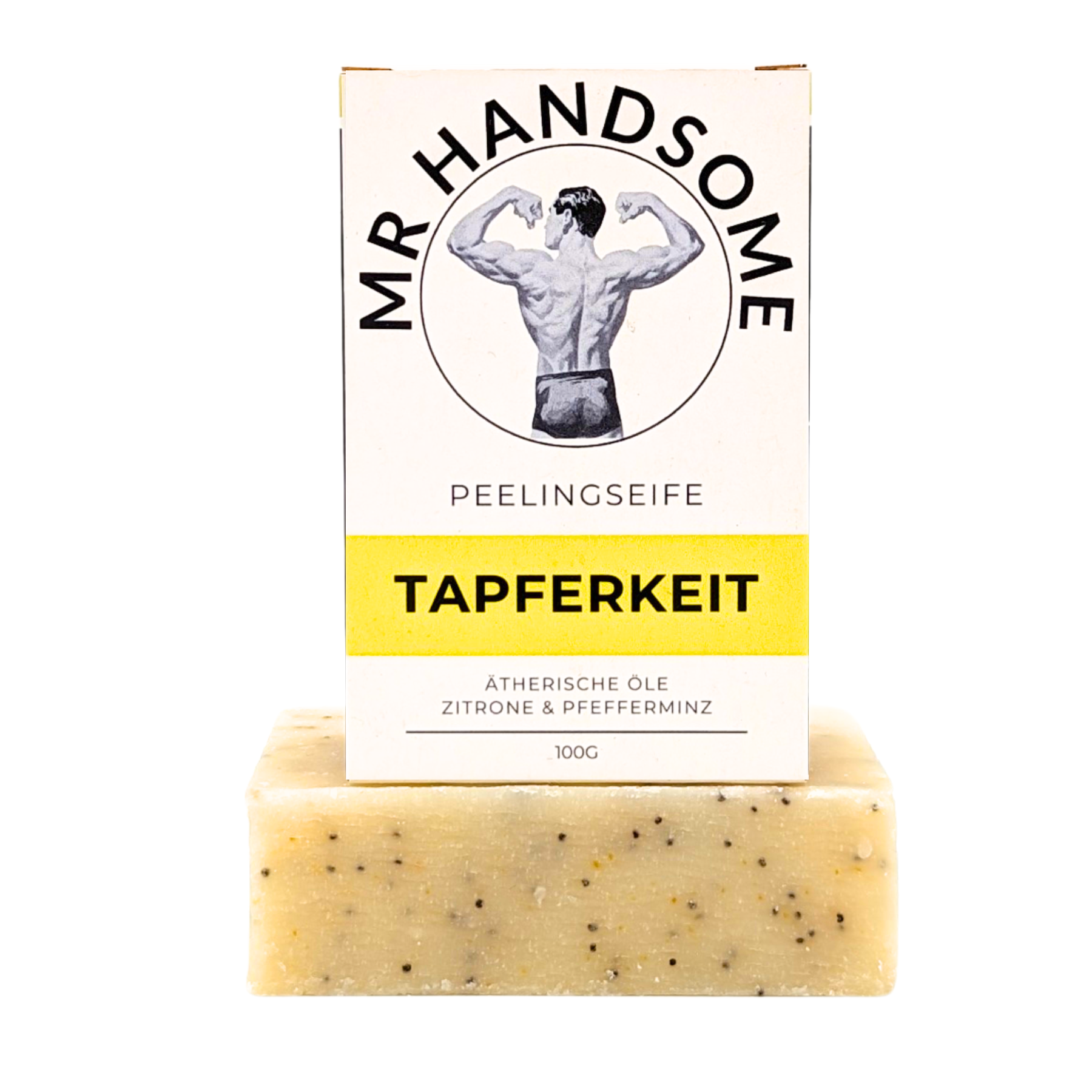 Tapferkeit Peelingseife von Mr Handsome